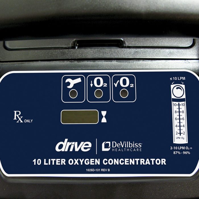 Devilbiss Oxygen Concentrator Face Indicators