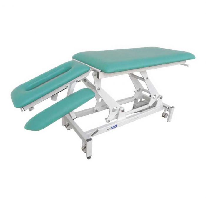Medi-Plinth Physio+ 4 Section Tilted Arms Lowered