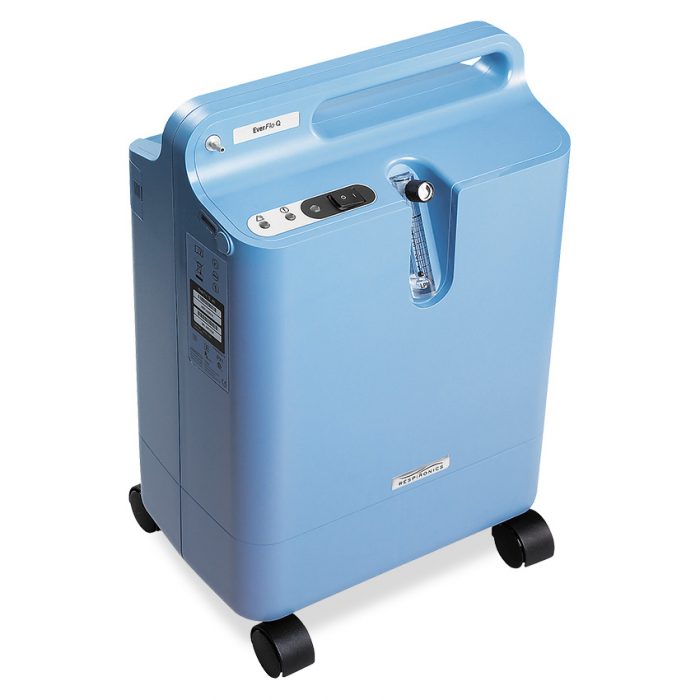 Philips Everflo Oxygen Concentrator Left view