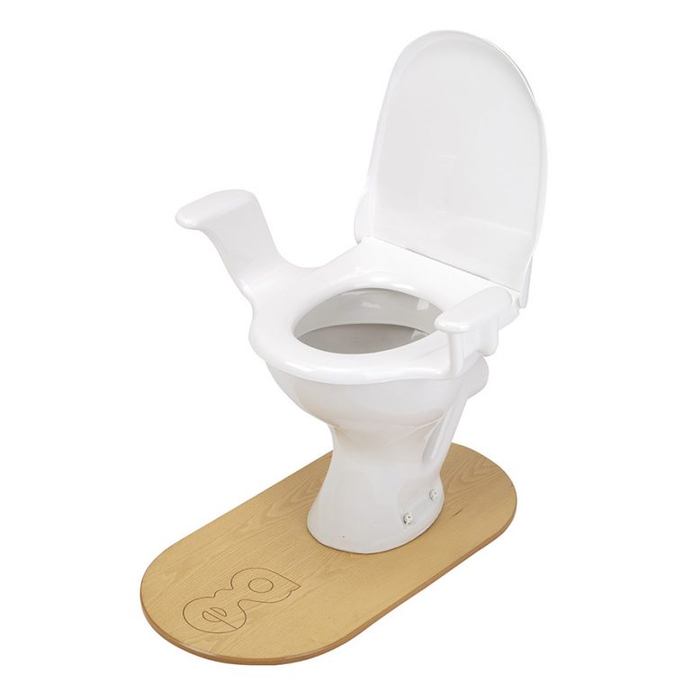 Nobi Classic Toilet Seat with Arms & Lid | My Assisted Living